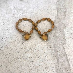 Jasmine yellow earrings